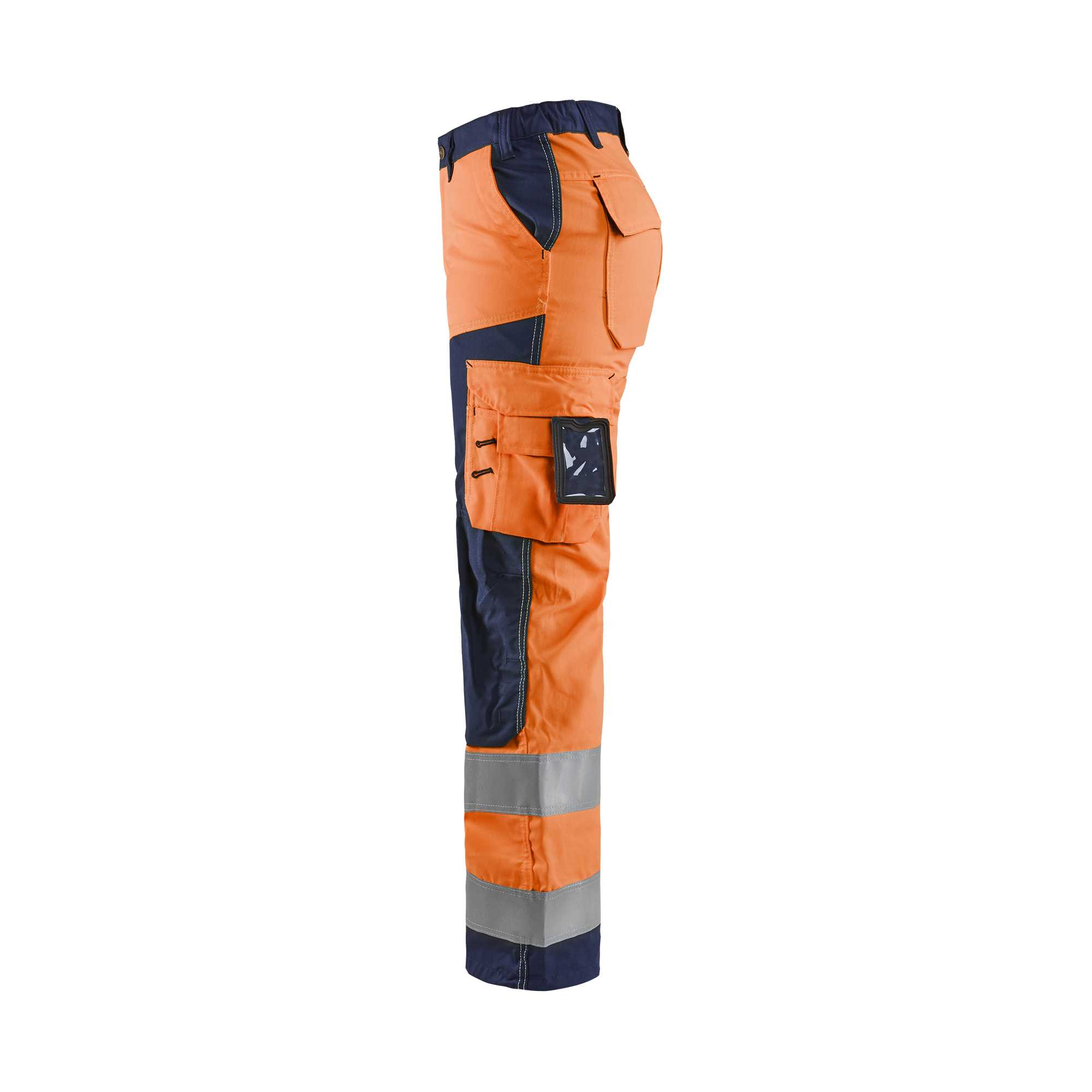 BLAKLADER 71551811 | Women's Hi Vis Trousers Hi Vis Reflective Work Trousers Women - twill fabric